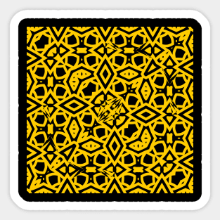 abstract pattern Sticker